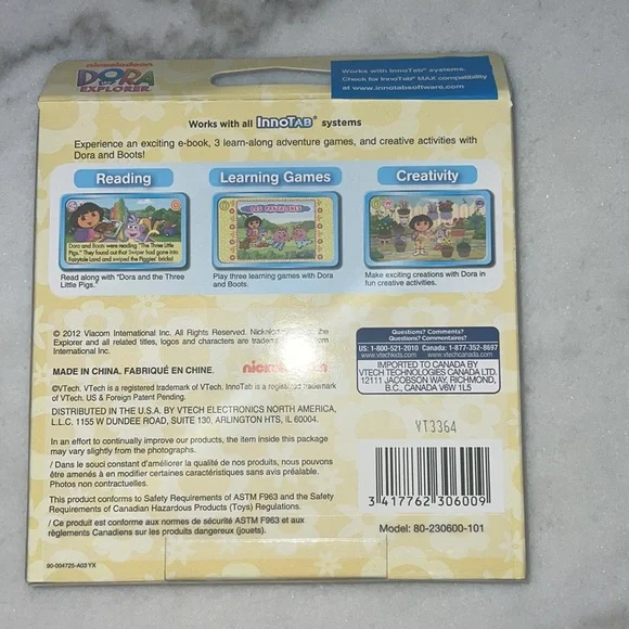 InnoTab Systems- Dora the Explorer- “Let’s Help” - Picture 2 of 3